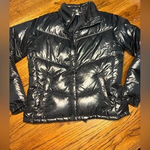 Columbia Women's Shiny Black Puffer Jacket